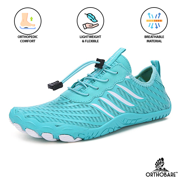 Cascade by OrthoBare - Durable, Tractioned & Flexible Barefoot Shoes (Unisex) - OrthoBare