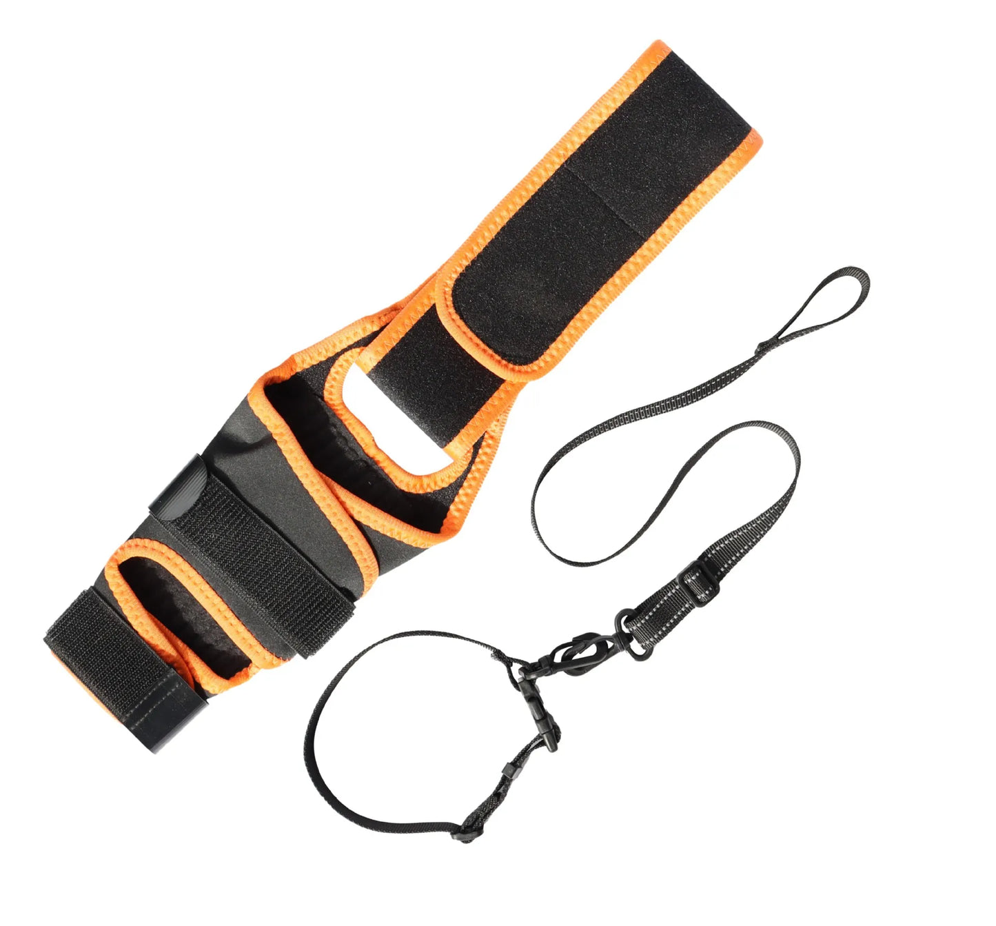 PawHeal™ Rear Leg Support Brace with Collar Strap – Adjustable Dog Knee Brace for Injury Recovery, Joint Pain & Arthritis Relief