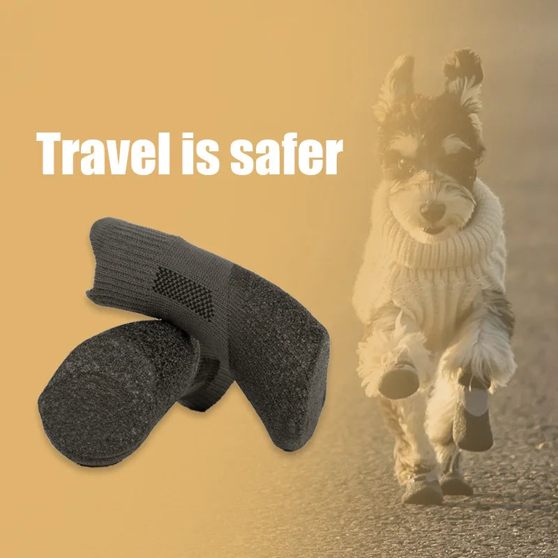 PawShield™ Winter Dog Boots – Anti-Slip Paw Protection for Snow, Ice & Cold Weather (All Breeds)