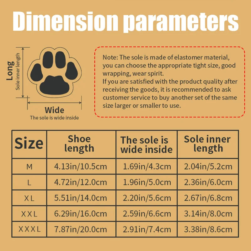 PawShield™ Winter Dog Boots – Anti-Slip Paw Protection for Snow, Ice & Cold Weather (All Breeds)