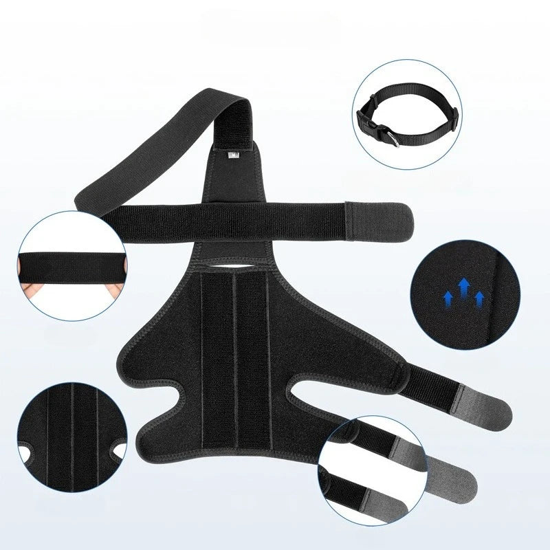FlexiPaw™ Adjustable Dog ACL Knee Brace – Hind Leg Support for Ligament Recovery, Arthritis & Joint Pain Relief