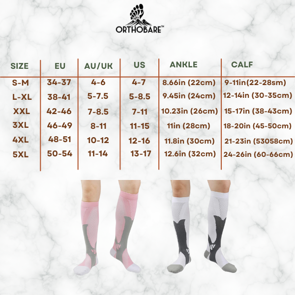 OrthoBare Compression Socks - OrthoBare