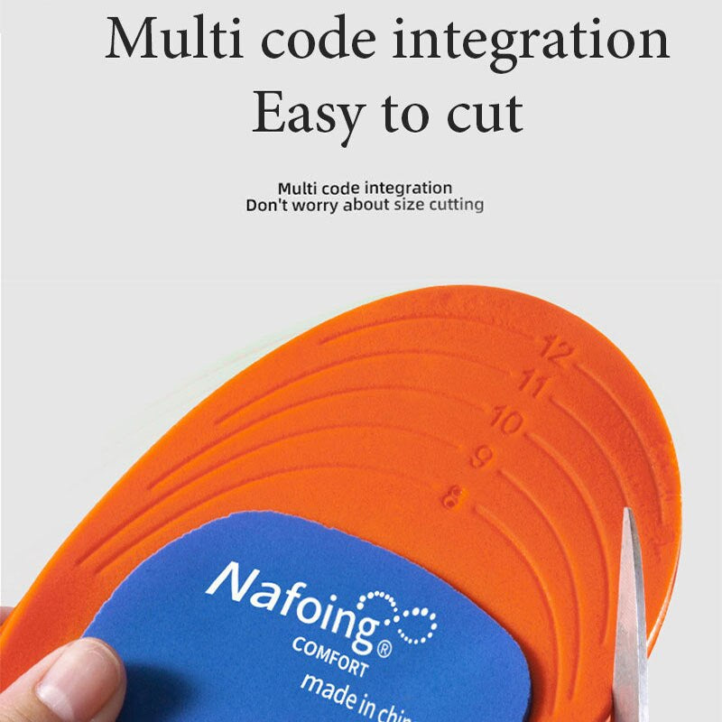 OrthoBare Orthotic Insoles - Support For Flat Feet, Plantar Fasciitis and Overpronation at Every Step - OrthoBare