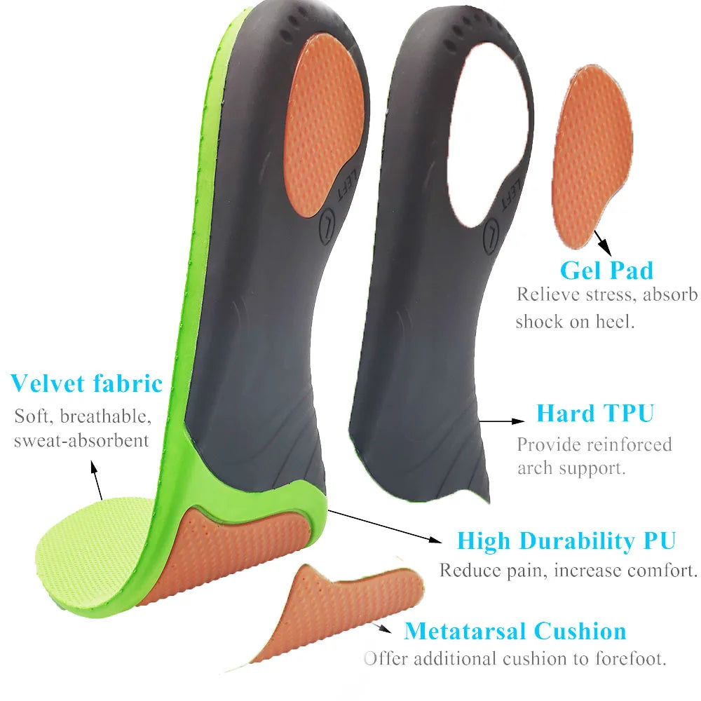 OrthoBare X/O Leg Correction Insoles - Correct, Support, and Align - OrthoBare