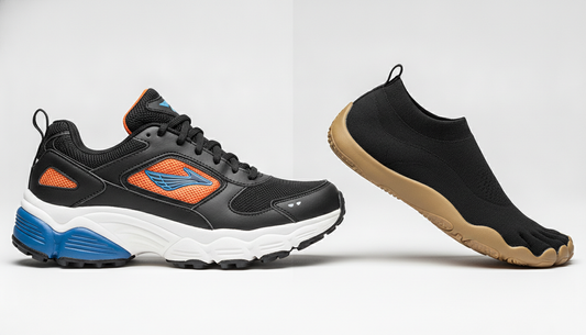 Traditional Shoes Cast Your Feet; Barefoot Shoes Make Them Stronger