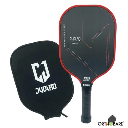 T700 Raw Carbon Fiber Pickleball Paddle – Thermoformed Unibody, Spin-Optimized Surface, USAPA Approved