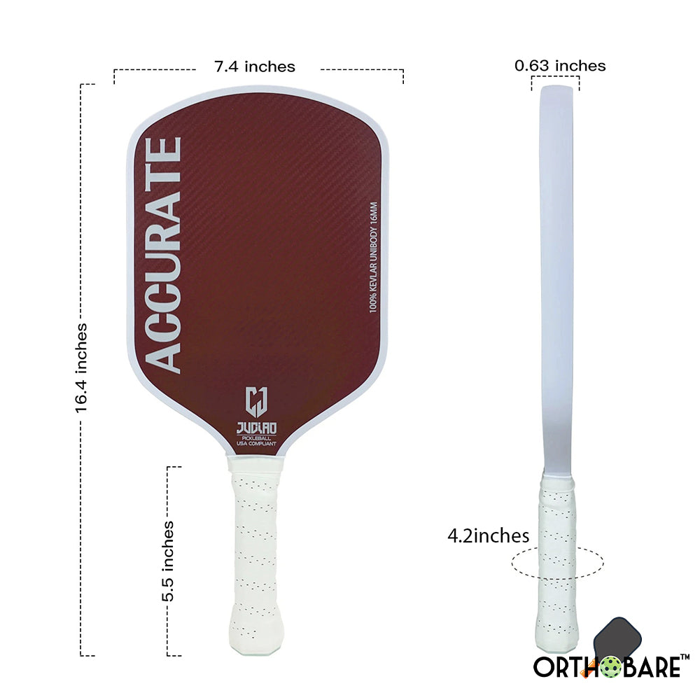 Kevlar-X | Thermoformed Kevlar Pickleball Paddle with High Spin & Control