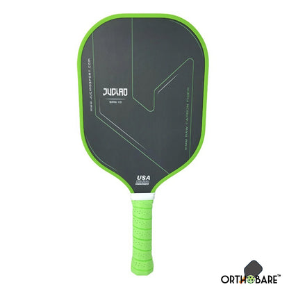 T700 Raw Carbon Fiber Pickleball Paddle – Thermoformed Unibody, Spin-Optimized Surface, USAPA Approved