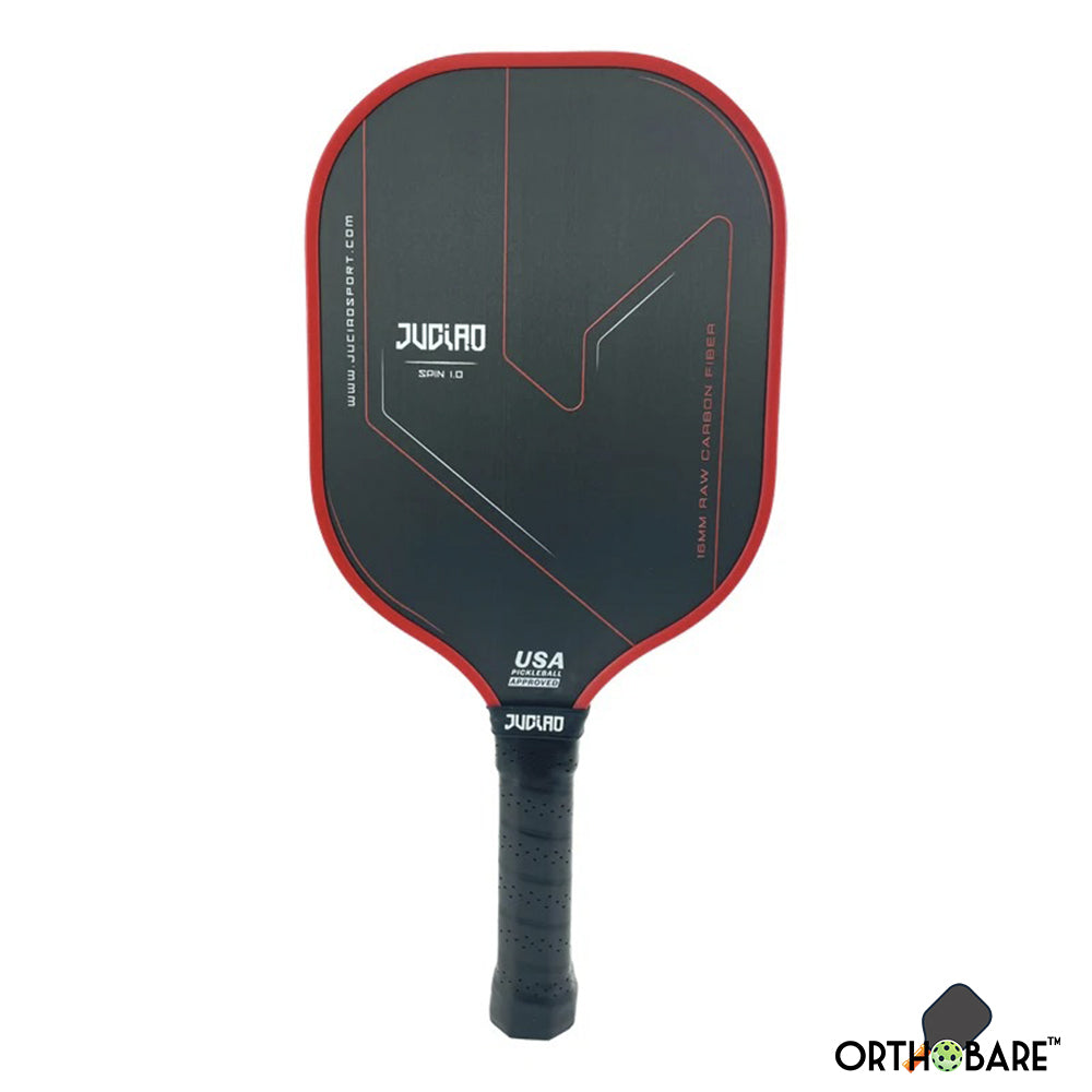 T700 Raw Carbon Fiber Pickleball Paddle – Thermoformed Unibody, Spin-Optimized Surface, USAPA Approved