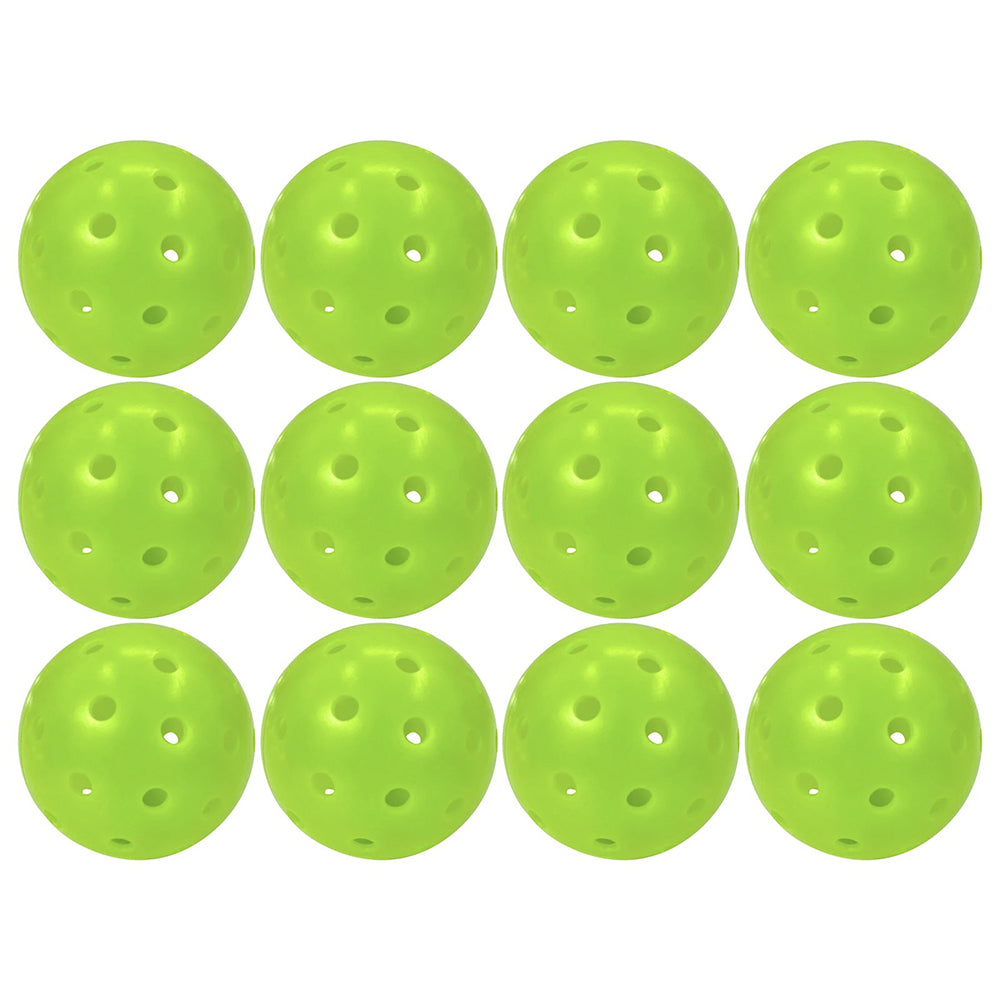 ProFlight 40-Hole Outdoor Pickleball Balls | High Bounce, Durable, & True Flight