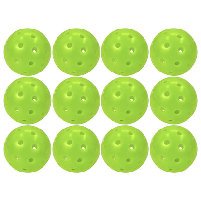 ProFlight 40-Hole Outdoor Pickleball Balls | High Bounce, Durable, & True Flight