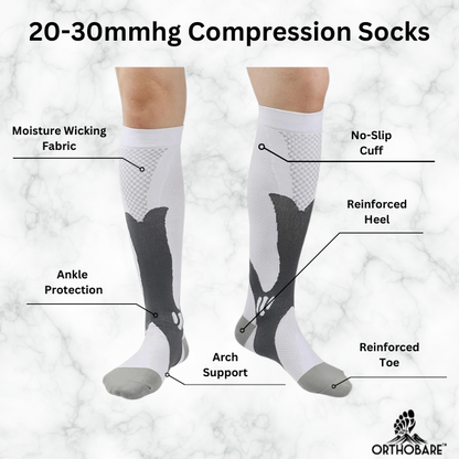 OrthoBare Compression Socks - OrthoBare