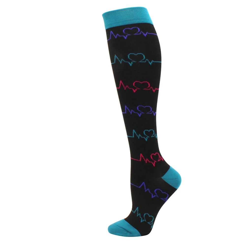 Compression Socks for Nurses, Running, Varicose, Travel
