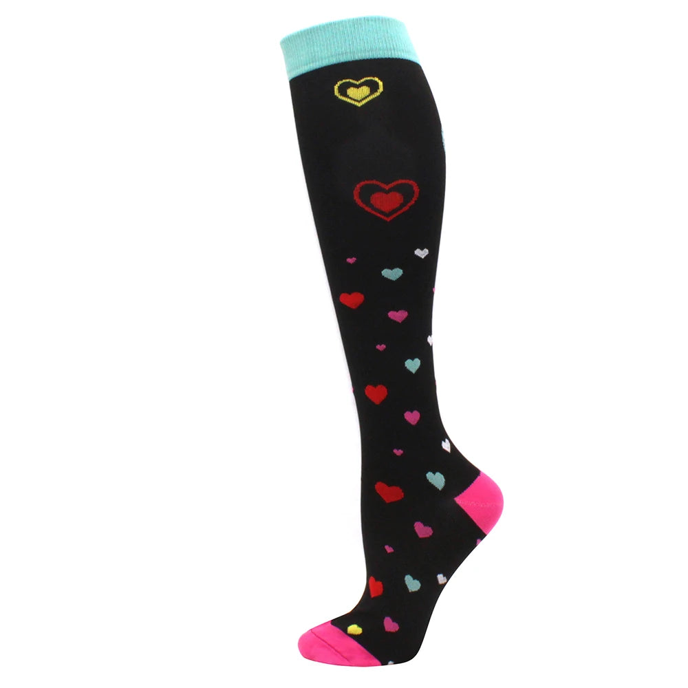 Compression Socks for Nurses, Running, Varicose, Travel