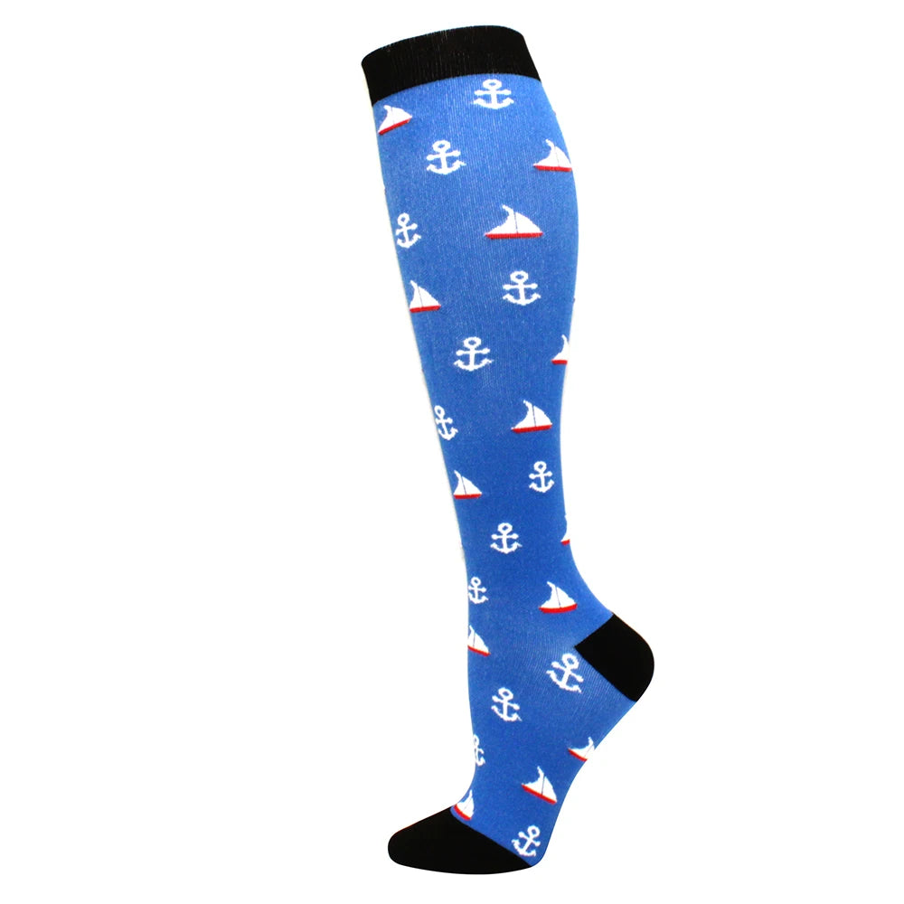 Compression Socks for Nurses, Running, Varicose, Travel
