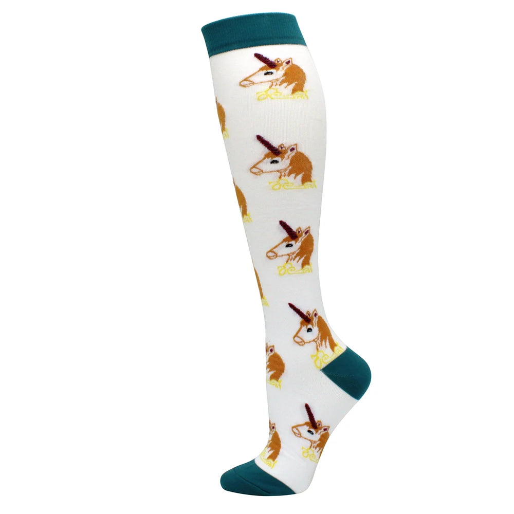 Compression Socks for Nurses, Running, Varicose, Travel