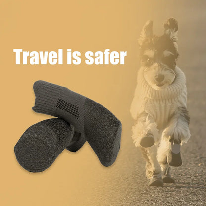 PawShield™ Winter Dog Boots – Anti-Slip Paw Protection for Snow, Ice & Cold Weather (All Breeds)