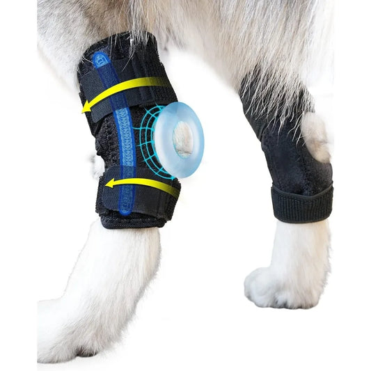 HockHero™ Dog Rear Leg Brace – Adjustable Hock & Ankle Support for ACL/CCL Tears, Arthritis & Injury Recovery