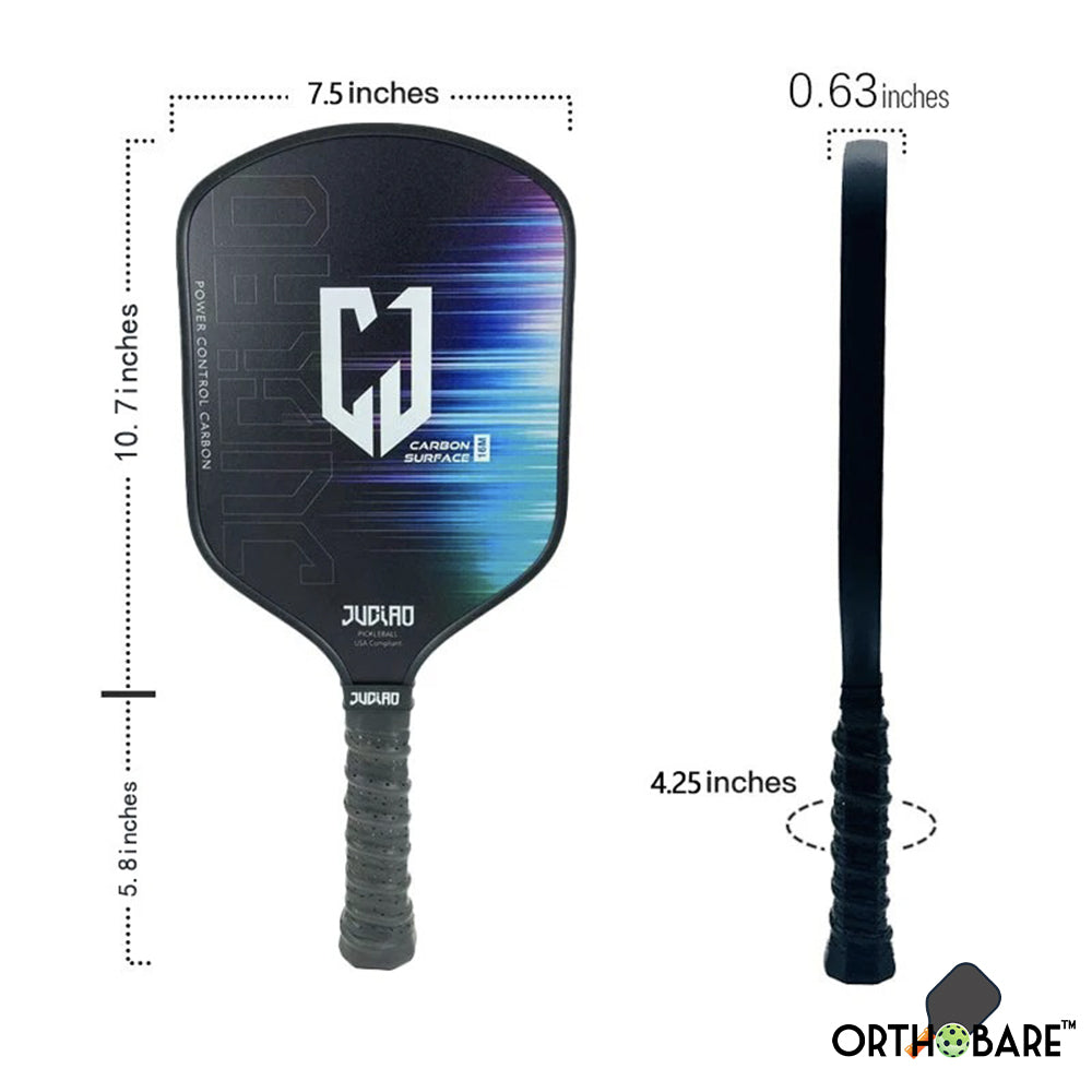 Graphite-N1 | Lightweight Graphite Pickleball Paddle with PP Honeycomb Core & Extended Grip