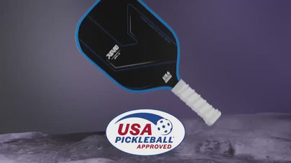 T700 Raw Carbon Fiber Pickleball Paddle – Thermoformed Unibody, Spin-Optimized Surface, USAPA Approved