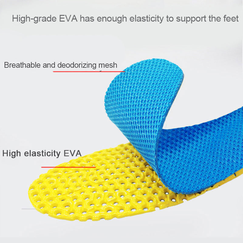 OrthoBare Memory Foam Insoles - Breathable Support for All-Day Comfort - OrthoBare
