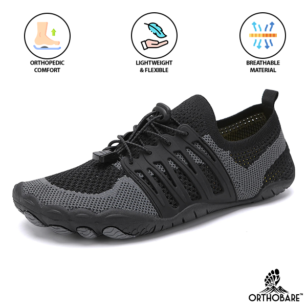 Breathe by OrthoBare - Dynamic, Tractioned & Nimble Barefoot Shoes (Unisex) - OrthoBare