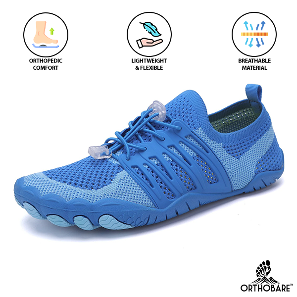 Breathe by OrthoBare - Dynamic, Tractioned & Nimble Barefoot Shoes (Unisex) - OrthoBare