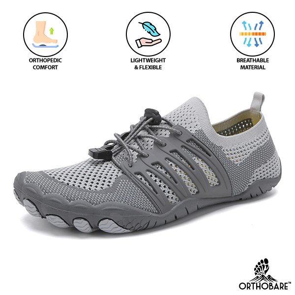 Breathe by OrthoBare - Dynamic, Tractioned & Nimble Barefoot Shoes (Unisex) - OrthoBare