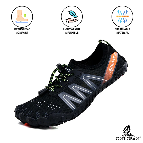 Breeze by OrthoBare - Dynamic, Tractioned & Resilient Barefoot Shoes (Unisex)