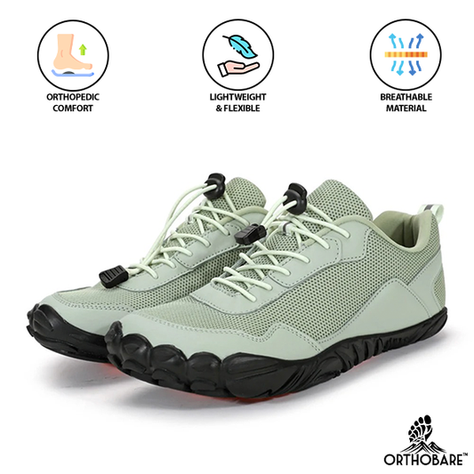 Elysium by OrthoBare - Ventilated, Flexible & Grip-Enhanced Barefoot Shoes (Unisex) - OrthoBare