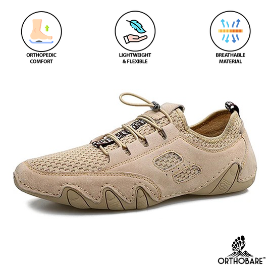 Harmonia by OrthoBare - Men's Breathable, Rugged & Adaptable Barefoot Shoes - OrthoBare