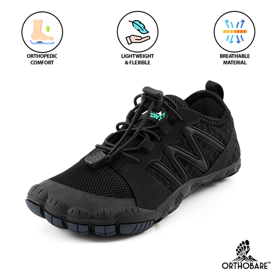 Ripple For Kids by OrthoBare - All-Terrain, Tenacious & Natural Barefoot Shoes (Unisex)