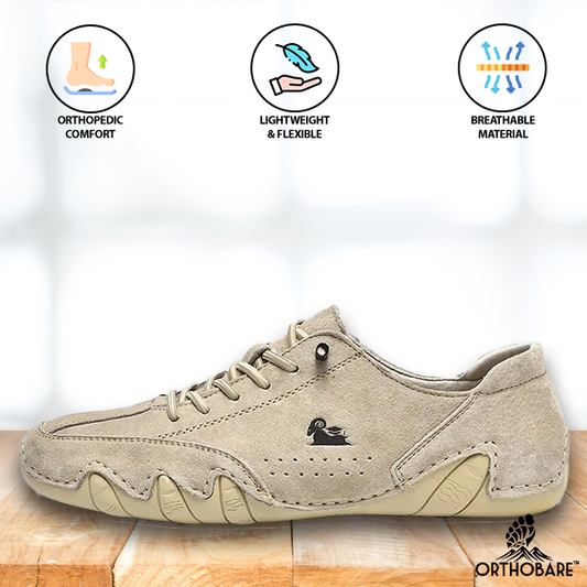 Whisper by OrthoBare - Ventilated, Grip-Enhanced & Adaptable Barefoot Shoes (Unisex) - OrthoBare