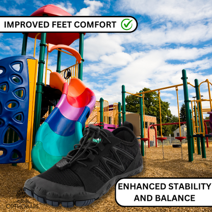 Ripple For Kids by OrthoBare - All-Terrain, Tenacious & Natural Barefoot Shoes (Unisex)