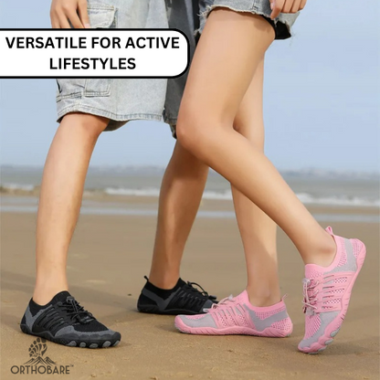 Breathe by OrthoBare - Dynamic, Tractioned & Nimble Barefoot Shoes (Unisex) - OrthoBare